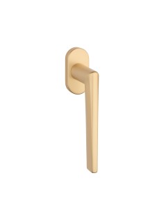 KLAMKA OKIENNA STILE SALTA R GOLD SATIN - ZŁOTY MATOWY