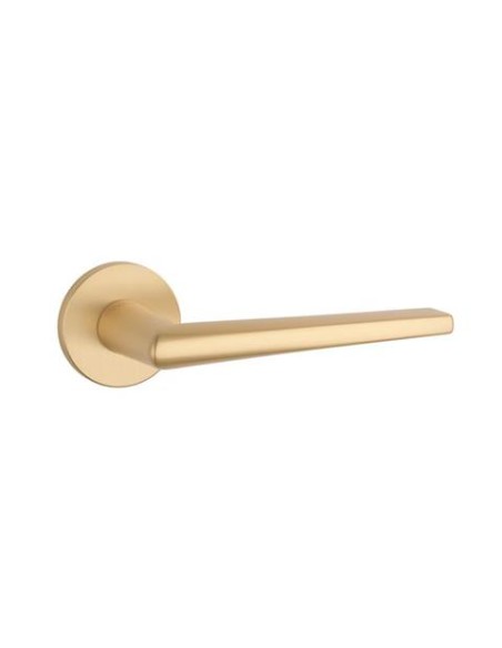 KLAMKA OKIENNA STILE SALTA R GOLD SATIN - ZŁOTY MATOWY