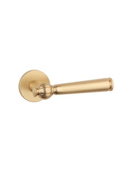 KLAMKA OKIENNA STILE TUKA R GOLD SATIN - ZŁOTY MATOWY