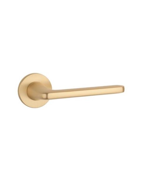 KLAMKA OKIENNA STILE UTA R GOLD SATIN - ZŁOTY MATOWY