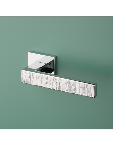 KLAMKA APRILE AMARYLIA ROZETA Q SLIM 7MM LC - CHROM POLEROWANY